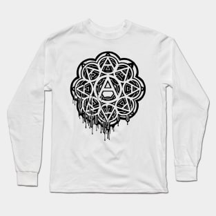 Anarcho Flower Long Sleeve T-Shirt